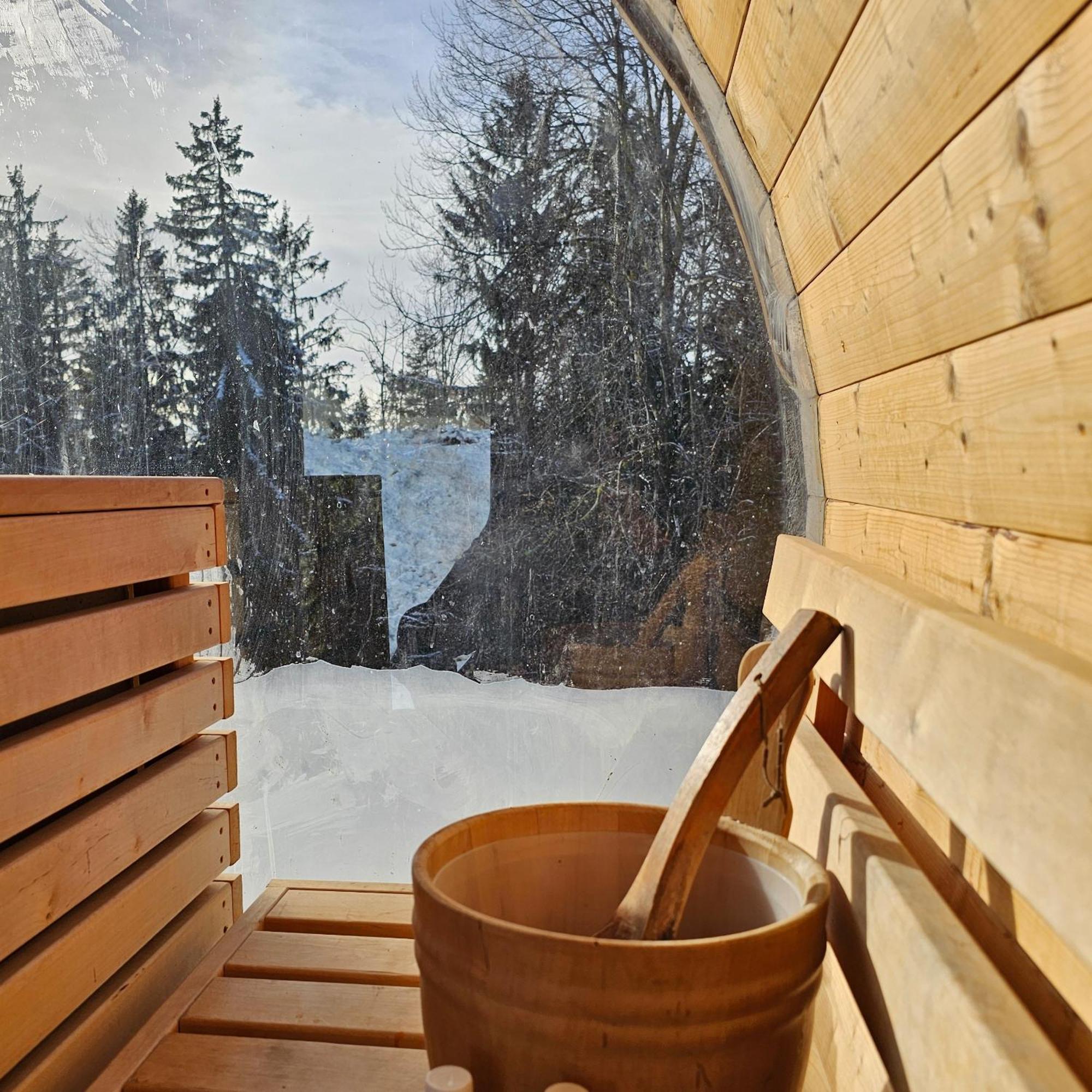 Das Koralpenchalet...Sonne, Wald, Natur! Trahutten Eksteriør billede